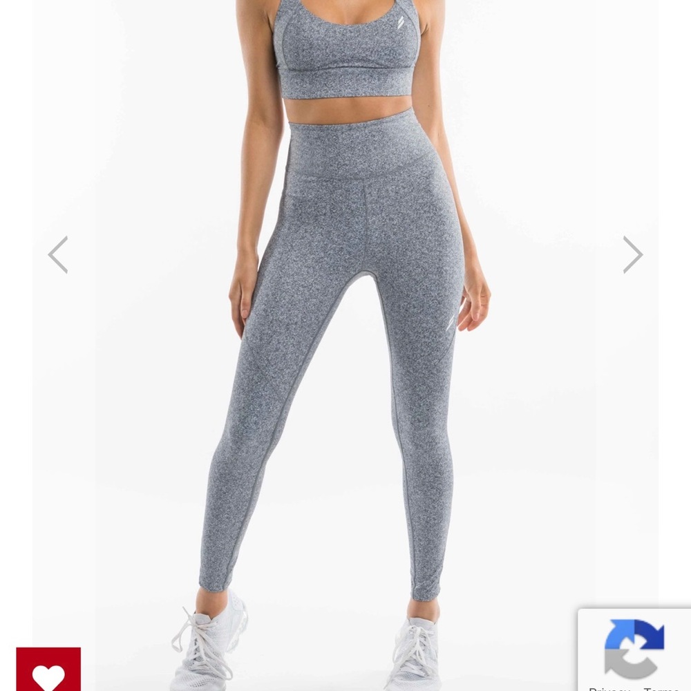Excel Leggings - Marl Grey
